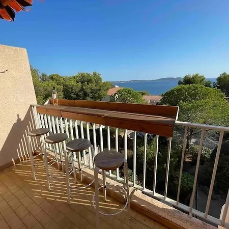 Vue Mer, 2 Min A Pied De La Mer Hyeres
